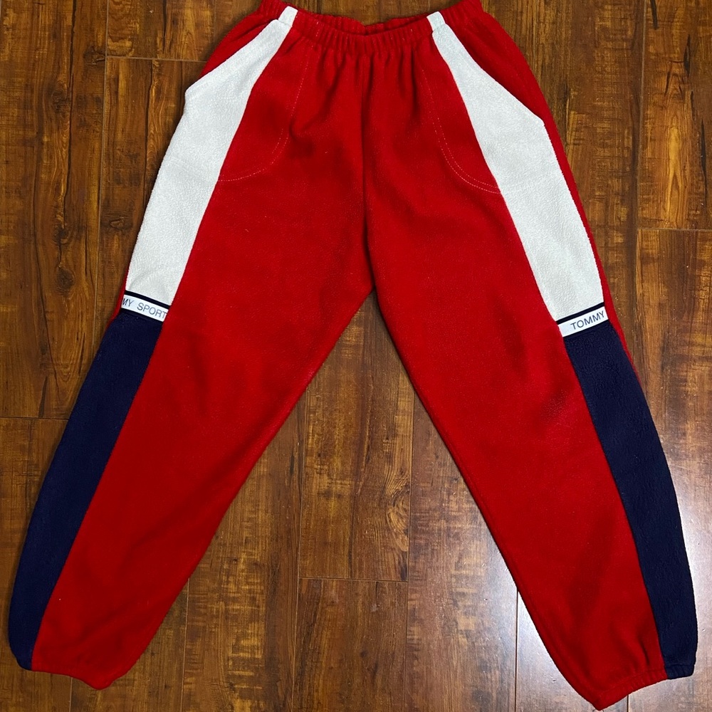 Tommy Sport Red Sweats